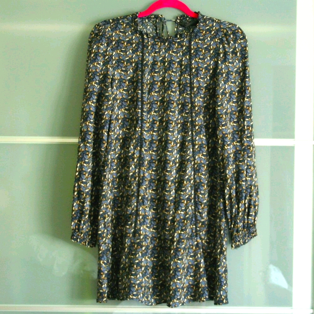 ZARA printed tunic top